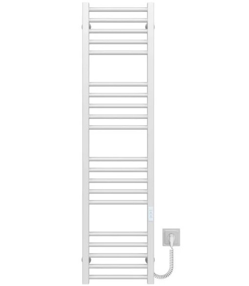 Электрический полотенцесушитель Deffi Lima П20 300х1300 правое подключение WD04 белый A.LI.130.30.20.E.W.R.4