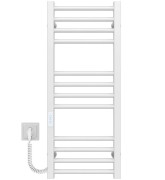 Электрический полотенцесушитель Deffi Lima П12 400х800 левое подключение WD04 белый A.LI.80.40.12.E.W.L.4