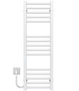 Электрический полотенцесушитель Deffi Lima П15 400х1000 левое подключение WD04 белый A.LI.100.40.15.E.W.L.4