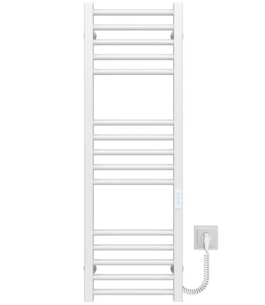 Электрический полотенцесушитель Deffi Lima П15 400х1000 правое подключение WD04 белый A.LI.100.40.15.E.W.R.4
