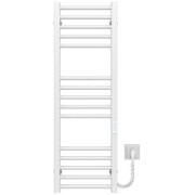 Электрический полотенцесушитель Deffi Lima П15 400х1000 правое подключение WD04 белый A.LI.100.40.15.E.W.R.4