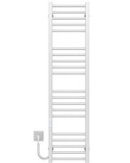 Электрический полотенцесушитель Deffi Lima П20 400х1300 левое подключение WD04 белый A.LI.130.40.20.E.W.L.4