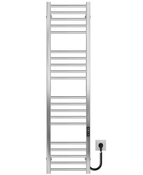 Електрична сушарка для рушників Deffi Lima П20 400х1300 праве підключення JD04 хром A.LI.130.40.20.E.C.R.2