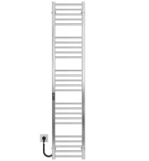Электрический полотенцесушитель Deffi Lima П25 400х1600 левое подключение JD04 хром A.LI.160.40.25.E.C.L.2