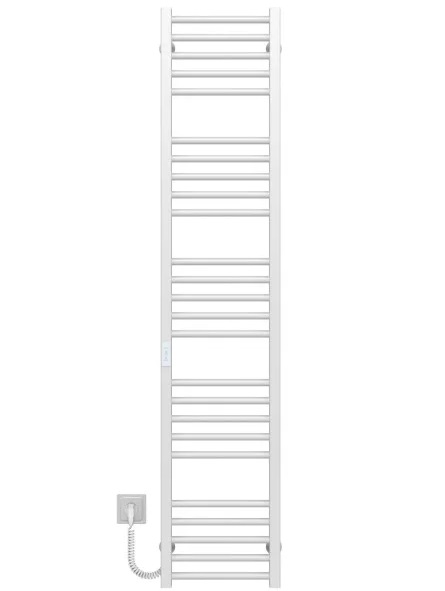 Электрический полотенцесушитель Deffi Lima П25 400х1600 левое подключение WD04 белый A.LI.160.40.25.E.W.L.4