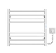 Электрический полотенцесушитель Deffi Lima П8 500х500 правое подключение WD04 белый A.LI.50.50.8.E.W.R.4