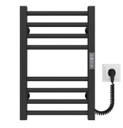 Электрический полотенцесушитель Deffi Lima П8 400х500 правое подключение JD04 черный A.LI.50.40.8.E.B.R.2