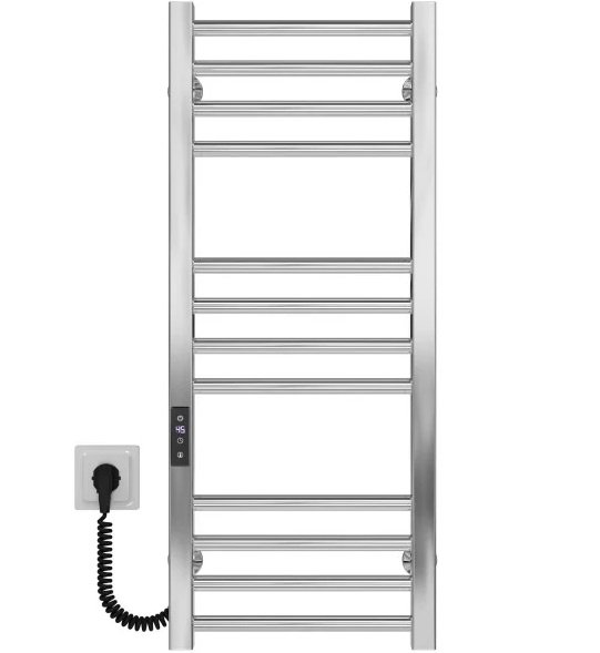 Електрична сушарка для рушників Deffi Lima П12 400х800 ліве підключення JD04 хром A.LI.80.40.12.E.C.L.2