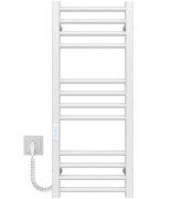 Электрический полотенцесушитель Deffi Lima П12 400х800 левое подключение WD04 белый A.LI.80.40.12.E.W.L.4