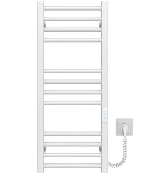 Электрический полотенцесушитель Deffi Lima П12 400х800 правое подключение WD04 белый A.LI.80.40.12.E.W.R.4