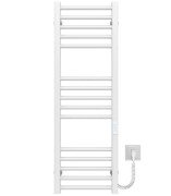 Электрический полотенцесушитель Deffi Lima П15 400х1000 правое подключение WD04 белый A.LI.100.40.15.E.W.R.4