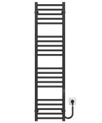 Електрична сушарка для рушників Deffi Lima П20 400х1300 праве підключення JD04 чорний A.LI.130.40.20.E.B.R.2