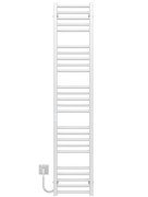 Электрический полотенцесушитель Deffi Lima П25 400х1600 левое подключение WD04 белый A.LI.160.40.25.E.W.L.4