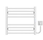 Электрический полотенцесушитель Deffi Lima П8 500х500 правое подключение WD04 белый A.LI.50.50.8.E.W.R.4