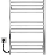 Электрический полотенцесушитель Deffi Lima П12 500х800 левое подключение JD04 хром A.LI.80.50.12.E.C.L.2