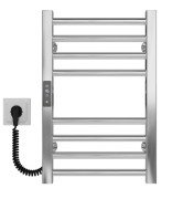 Электрический полотенцесушитель Deffi Lima П8 400х500 левое подключение JD04 хром A.LI.50.40.8.E.C.L.2