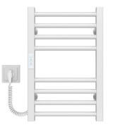 Електрична сушарка для рушників Deffi Lima П8 400х500 ліве підключення WD04 білий A.LI.50.40.8.E.W.L.4