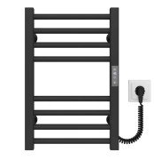 Электрический полотенцесушитель Deffi Lima П8 400х500 правое подключение JD04 черный A.LI.50.40.8.E.B.R.2
