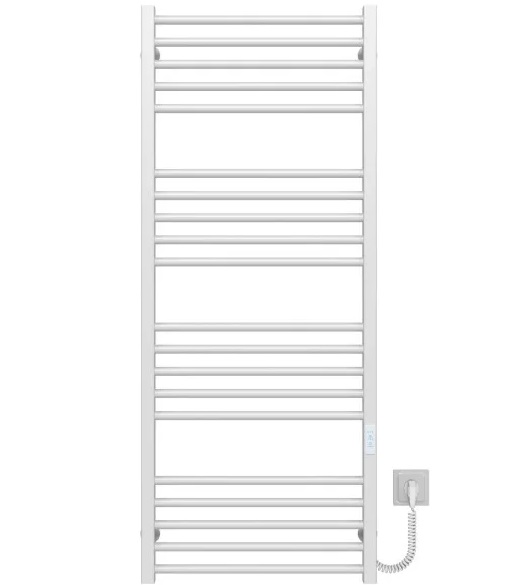 Электрический полотенцесушитель Deffi Lima П20 500х1300 правое подключение WD04 белый A.LI.130.50.20.E.W.R.4