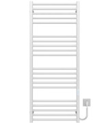 Электрический полотенцесушитель Deffi Lima П20 500х1300 правое подключение WD04 белый A.LI.130.50.20.E.W.R.4