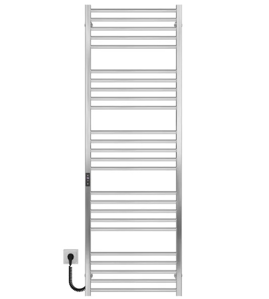 Електрична сушарка для рушників Deffi Lima П25 500х1600 ліве підключення JD04 хром A.LI.160.50.25.E.C.L.2