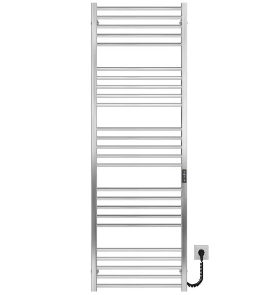 Электрический полотенцесушитель Deffi Lima П25 500х1600 правое подключение JD04 хром A.LI.160.50.25.E.C.R.2