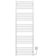 Электрический полотенцесушитель Deffi Lima П25 500х1600 правое подключение WD04 белый A.LI.160.50.25.E.W.R.4