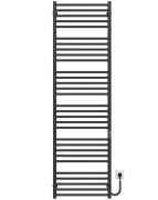 Электрический полотенцесушитель Deffi Lima П30 500х1800 правое подключение JD04 черный A.LI.180.50.30.E.B.R.2