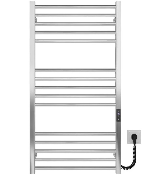 Электрический полотенцесушитель Deffi Lima П15 500х1000 правое подключение JD04 хром A.LI.100.50.15.E.C.R.2