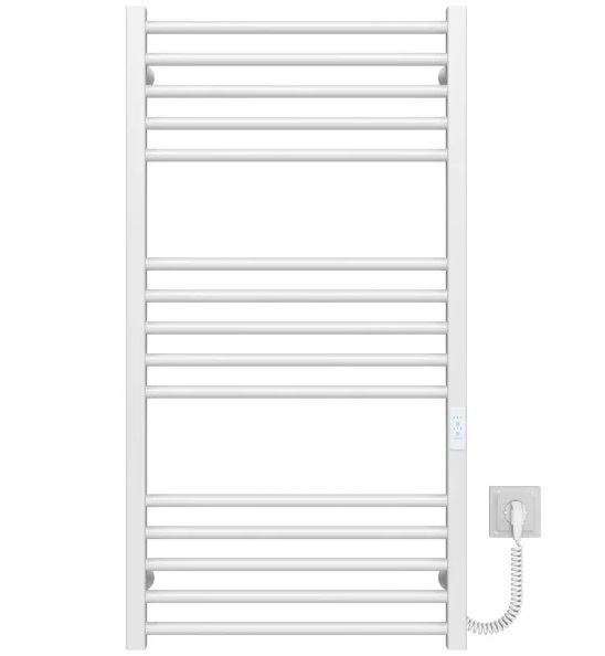 Электрический полотенцесушитель Deffi Lima П15 500х1000 правое подключение WD04 белый A.LI.100.50.15.E.W.R.4