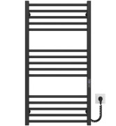 Электрический полотенцесушитель Deffi Lima П15 500х1000 правое подключение JD04 черный A.LI.100.50.15.E.B.R.2