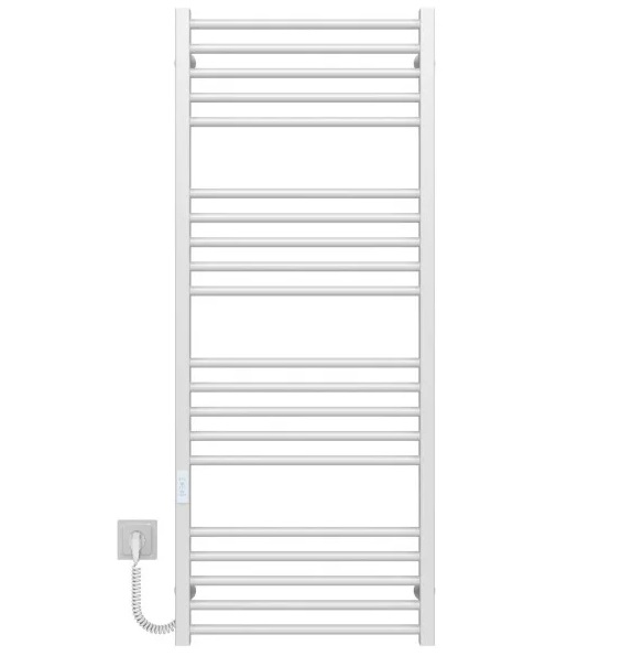Электрический полотенцесушитель Deffi Lima П20 500х1300 левое подключение WD04 белый A.LI.130.50.20.E.W.L.4
