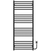 Електрична сушарка для рушників Deffi Lima П20 500х1300 праве підключення JD04 чорний A.LI.130.50.20.E.B.R.2