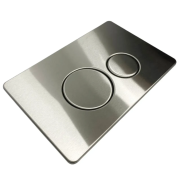 Кнопка змиву VBI ELBA Y подвійний змив сталь золото VBI-030102