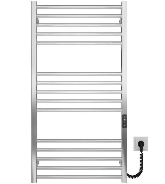 Электрический полотенцесушитель Deffi Lima П15 500х1000 правое подключение JD04 хром A.LI.100.50.15.E.C.R.2