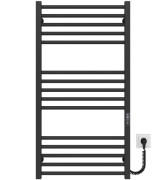 Электрический полотенцесушитель Deffi Lima П15 500х1000 правое подключение JD04 черный A.LI.100.50.15.E.B.R.2