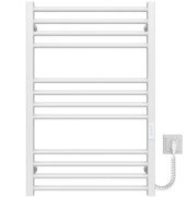 Электрический полотенцесушитель Deffi Lima П12 500х800 правое подключение WD04 белый A.LI.80.50.12.E.W.R.4