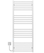 Электрический полотенцесушитель Deffi Lima П20 600х1300 левое подключение WD04 белый A.LI.130.60.20.E.W.L.4