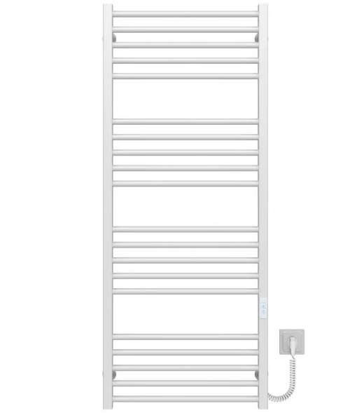 Електрична сушарка для рушників Deffi Lima П20 600х1300 праве підключення WD04 білий A.LI.130.60.20.E.W.R.4