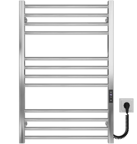 Електрична сушарка для рушників Deffi Lima П12 600х800 праве підключення JD04 хром A.LI.80.60.12.E.C.R.2