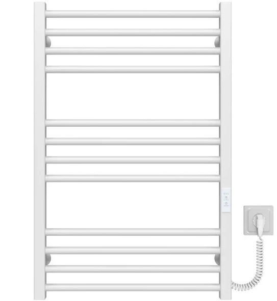 Электрический полотенцесушитель Deffi Lima П12 600х800 правое подключение WD04 белый A.LI.80.60.12.E.W.R.4