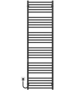 Электрический полотенцесушитель Deffi Lima П30 600х1800 левое подключение JD04 черный A.LI.180.60.30.E.B.L.2