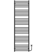 Электрический полотенцесушитель Deffi Lima П30 600х1800 правое подключение JD04 черный A.LI.180.60.30.E.B.R.2