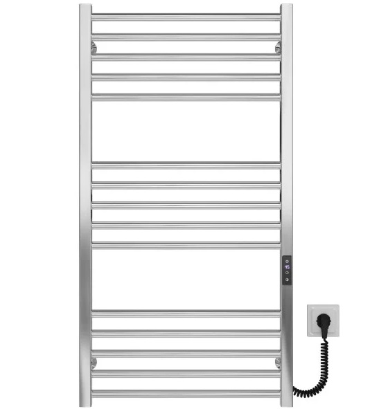 Електрична сушарка для рушників Deffi Lima П15 600х1000 правильне підключення JD04 хром A.LI.100.60.15.E.C.R.2