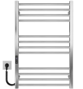 Электрический полотенцесушитель Deffi Lima П12 600х800 левое подключение JD04 хром A.LI.80.60.12.E.C.L.2