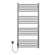 Электрический полотенцесушитель Deffi Lima П20 600х1300 левое подключение JD04 хром A.LI.130.60.20.E.C.L.2