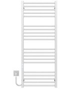 Электрический полотенцесушитель Deffi Lima П20 600х1300 левое подключение WD04 белый A.LI.130.60.20.E.W.L.4