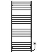 Электрический полотенцесушитель Deffi Lima П20 600х1300 правое подключение JD04 черный A.LI.130.60.20.E.B.R.2