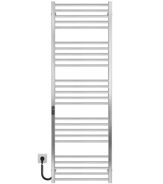 Електрична сушарка для рушників Deffi Lima П25 600х1600 ліве підключення JD04 хром A.LI.160.60.25.E.C.L.2
