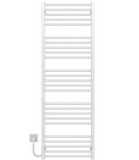 Электрический полотенцесушитель Deffi Lima П25 600х1600 левое подключение WD04 белый A.LI.160.60.25.E.W.L.4